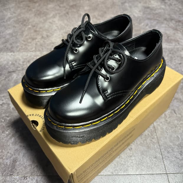 닥터마틴 1461 쿼드 uk5.5 245 박스풀