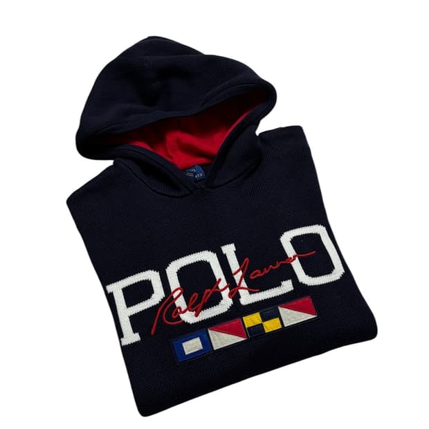 폴로 니트 후디