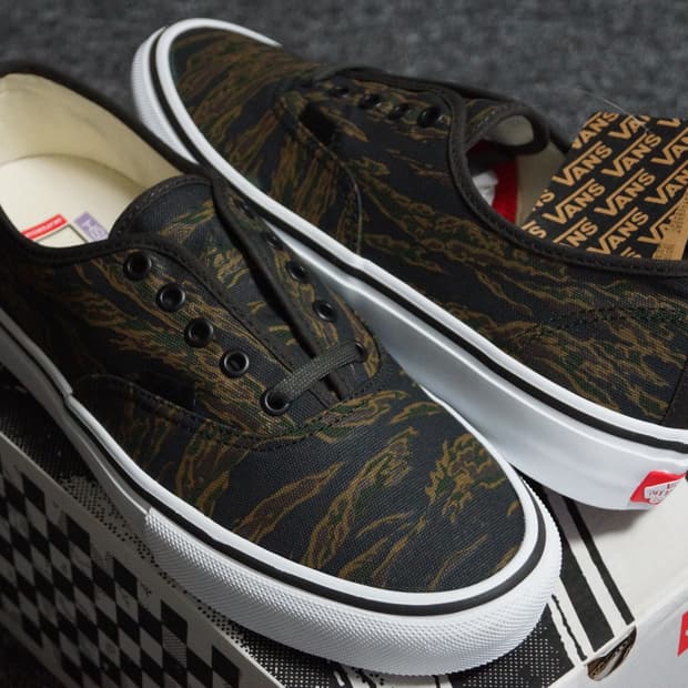 (275)(마지막한점) 반스 스케이트 어센틱 타이거카모