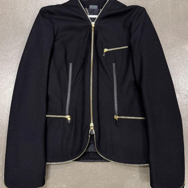 2003aw alexander mcqueen zip jacket