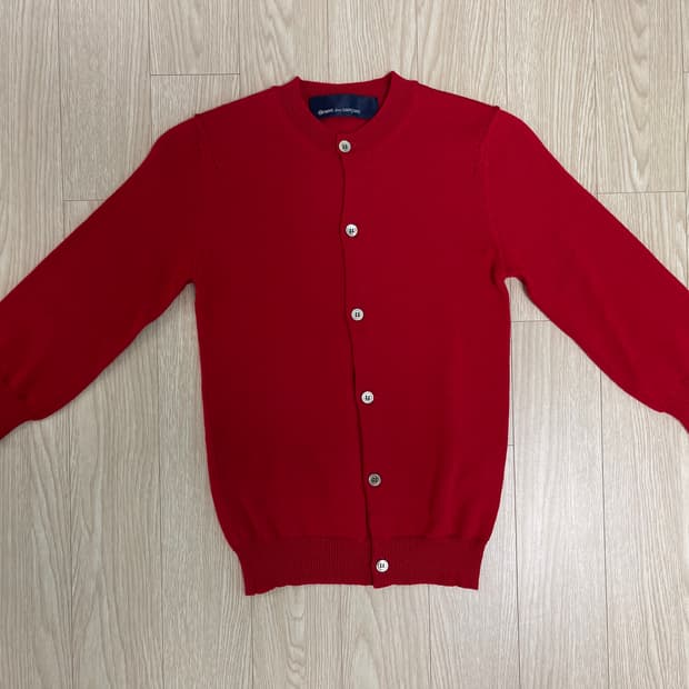 꼼데가르송 미니멀 버튼업 가디건 AD1997