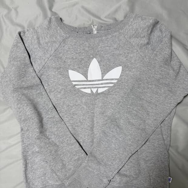 아디다스 맨투맨 지퍼 유니크