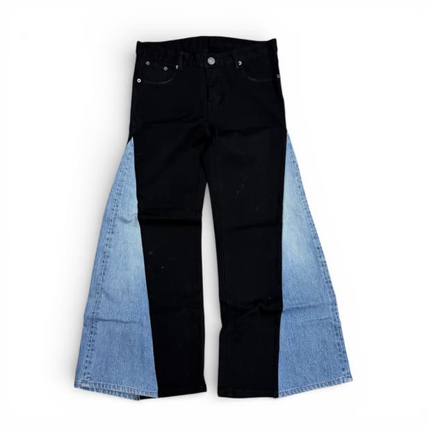 Featuring 투톤 데님 팬츠