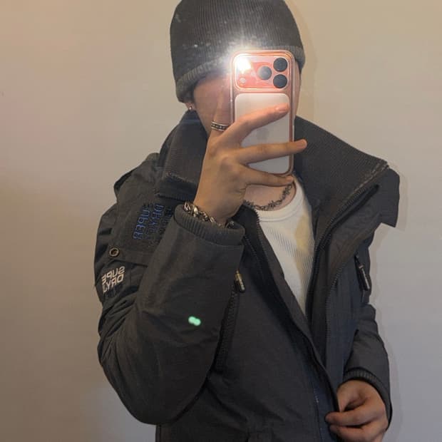 슈퍼드라이 빈티지 후드자켓