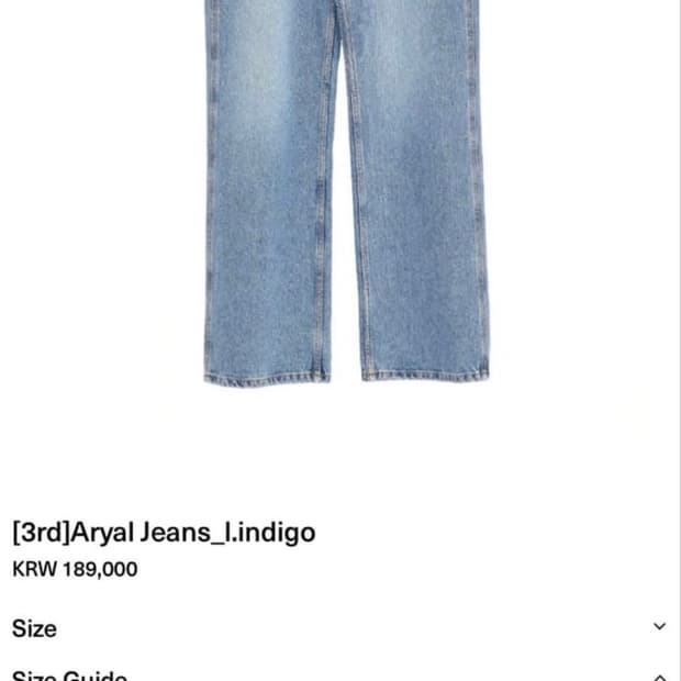 aieul aryal jeans 46