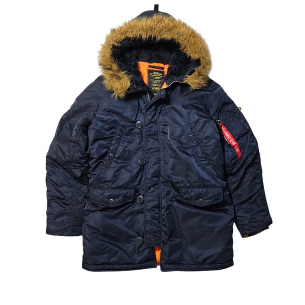 알파인더스트리 N3B 네이비 M