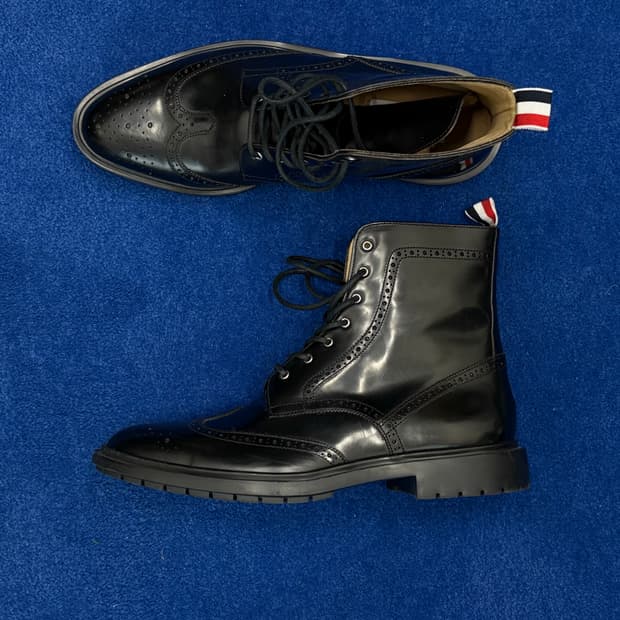 톰브라운 윙팁 부츠 44