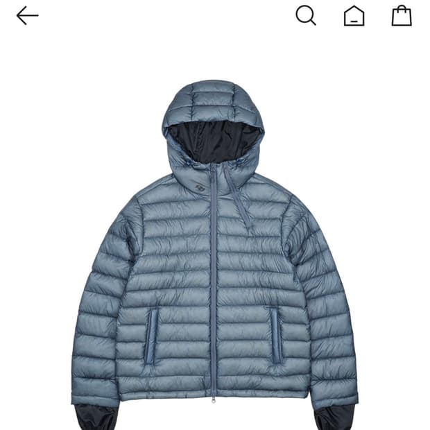 [1] 산산기어 25fw 서픽스 푸퍼 자켓 네이비