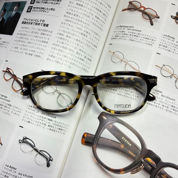 MATSUDA 마츠다 뿔테 톨토이즈 일본 안경