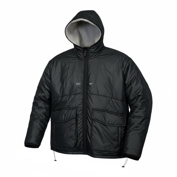 Reebok 리버서블 나일론 플리스 자켓