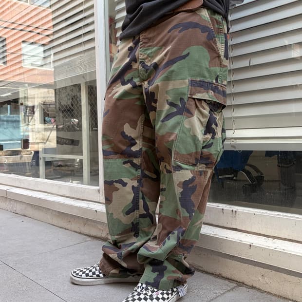 90‘s Military Woodland BDU cargo pants