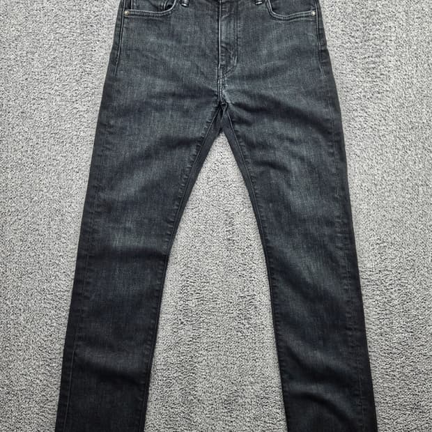 리바이스 513 블랙 진 데님 팬츠 ( 32X34 ) / 11570