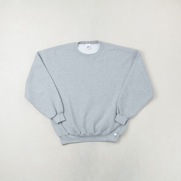 (XL) 러셀 애슬레틱 플레인 스웻셔츠