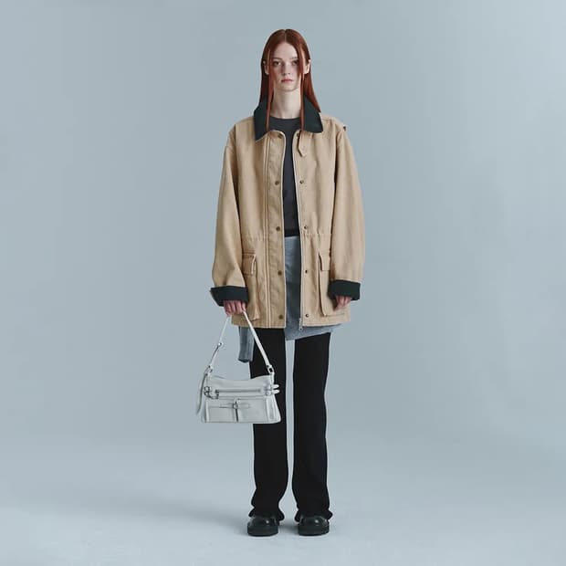 마지셔우드 레이어드 니트 팬츠 블랙 새상품