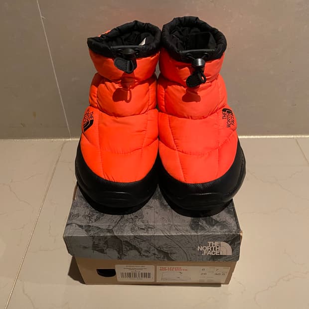 [260] 슈프림 Supreme 노스페이스 눕시 부츠 파워 오렌지