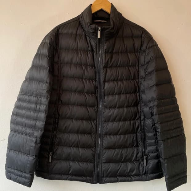 휴고보스 남성 덕다운경량패딩점퍼

