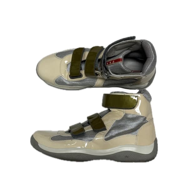 프라다 아메리카컵 에나멜 하이 uk 9