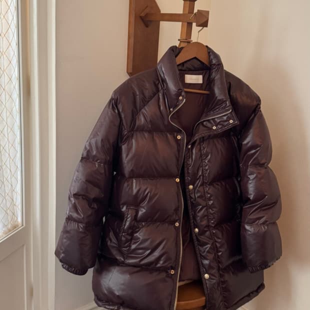 츄니토리 마레덕다운패딩 브라운