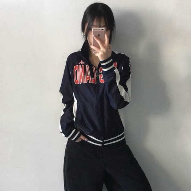 카파 잉글랜드 로고 집업