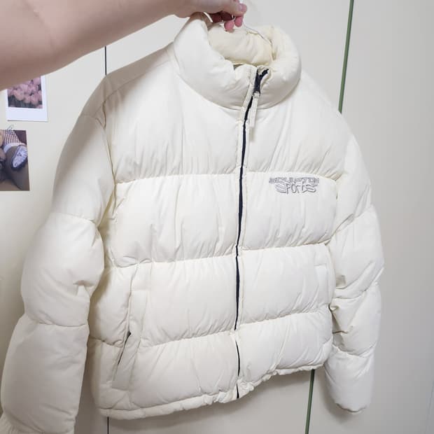 스컬프터 102 RDS 크롭퍼퍼 다운 아이보리 M