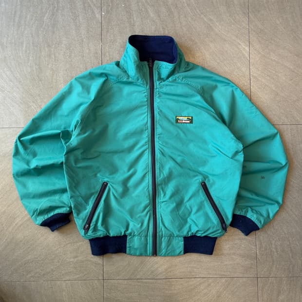 90s L.L.bean 90년대 엘엘빈 청록 컬러 쓰리 시즌 웜업 자켓