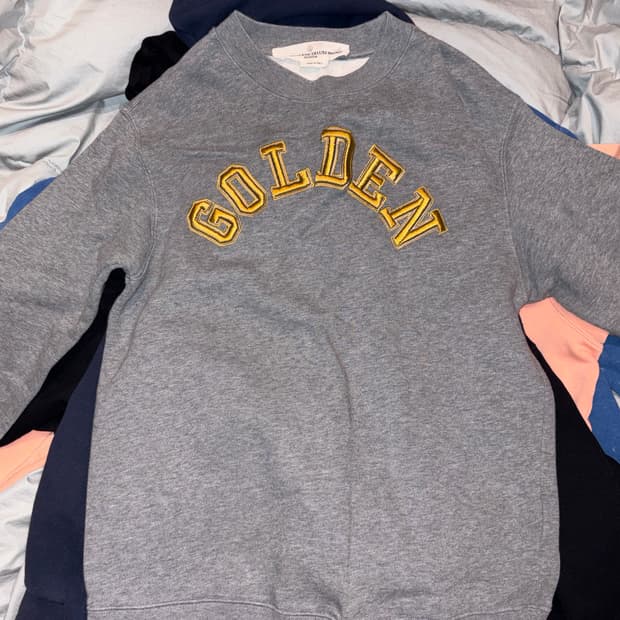 golden goose 그레이 기모 맨투맨