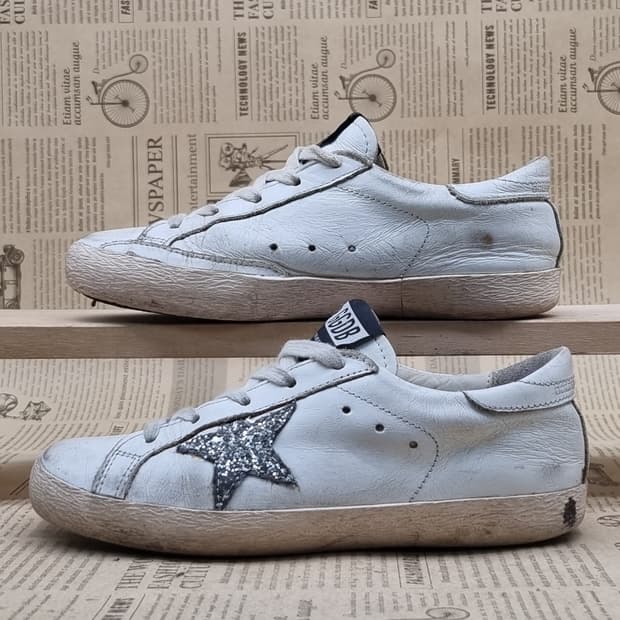 골든구스 슈퍼스타 아동스니커즈34 220