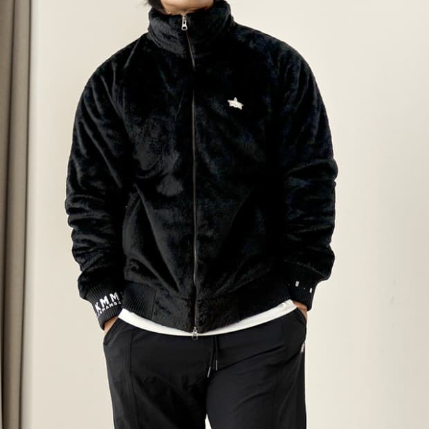 블랙맘바 후리스 자켓 