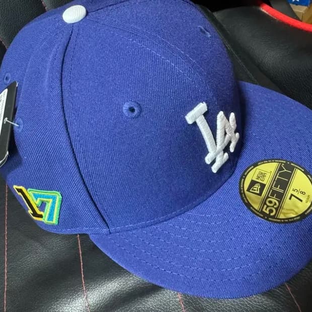 (새상품) 뉴에라 mlb어센틱 LA다저스 피티드캡 758