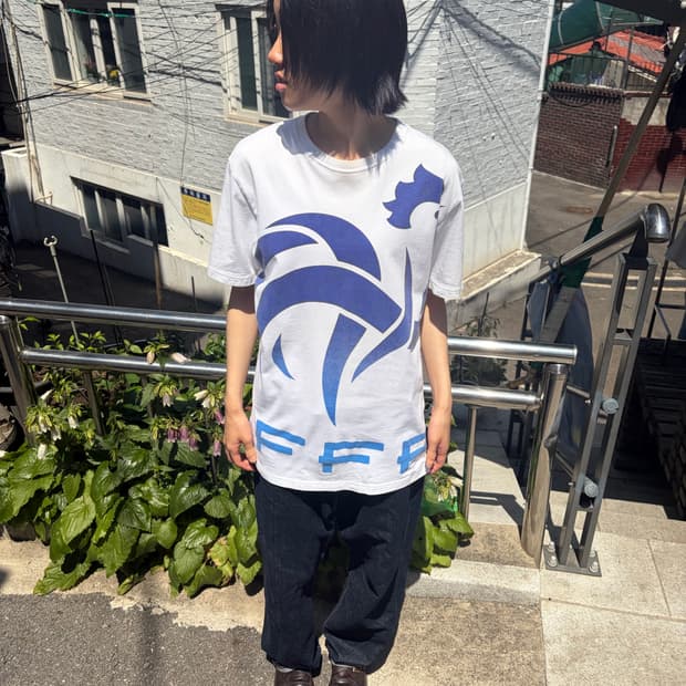 Nike 프랑스 그래픽 반팔 티셔츠 L