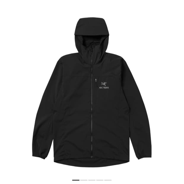 아크테릭스 스쿼미시 후디 블랙 XL