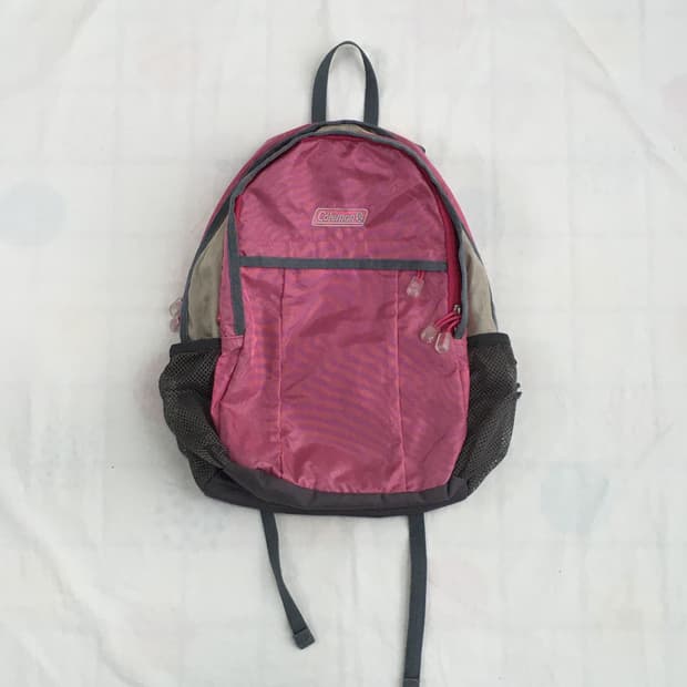 콜맨 Coleman 핑크 미니 백팩