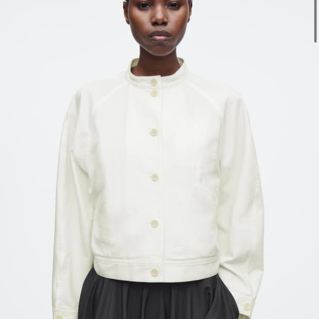 Cos 코스 오버사이즈 코튼 보머 자켓 (34)