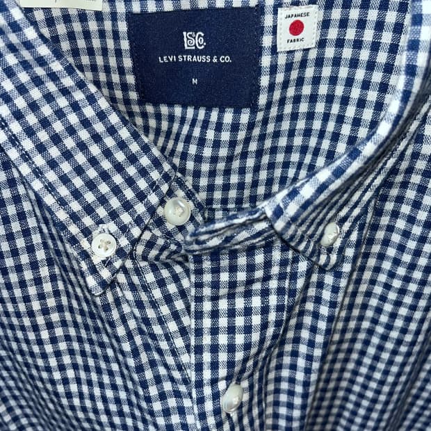 리바이스 블루탭 셔츠