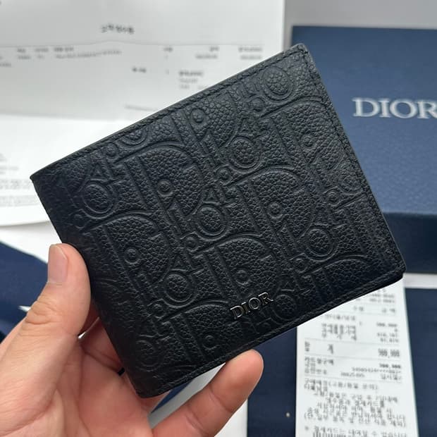 [새상품급/풀박스]디올 오블리크 그래비티 반지갑