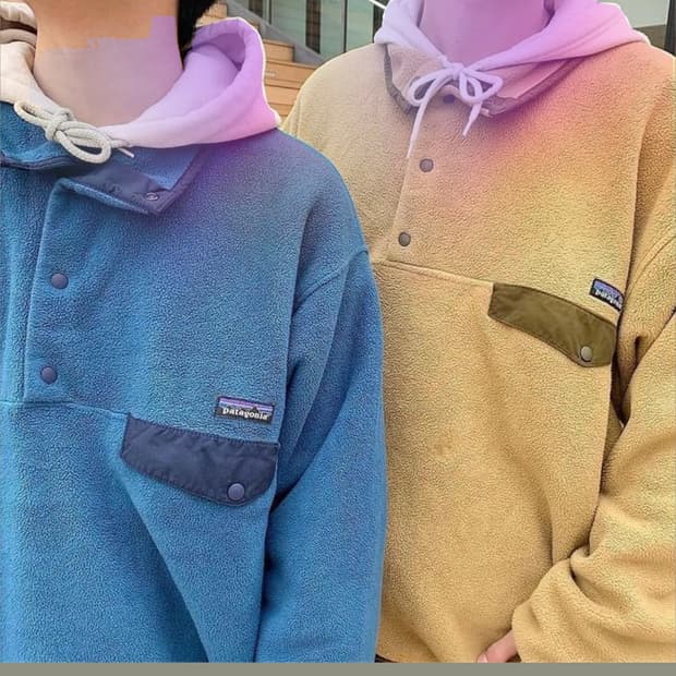 파타고니아 신칠라 탄베이지올리브