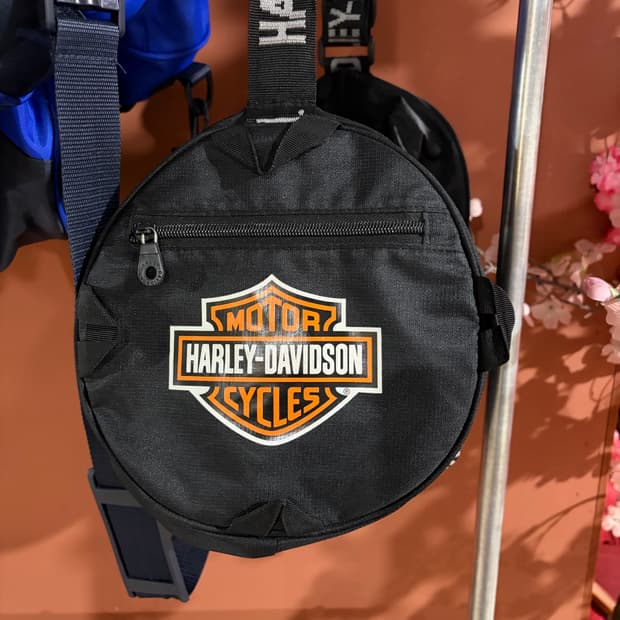 할리데이비슨 원통형 크로스백