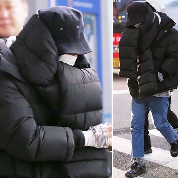 발렌시아가 머플러 패딩 / 지드래곤패딩 / 백화점 풀셋