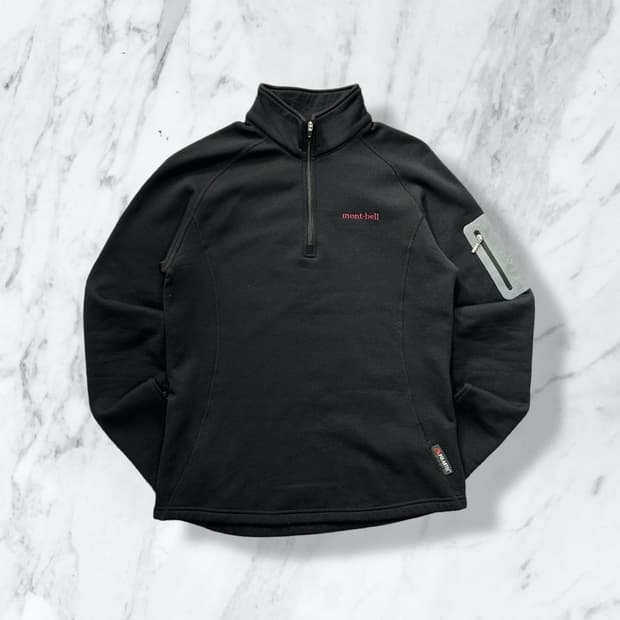 몽벨 폴라텍 하프집업 기능성 져지 