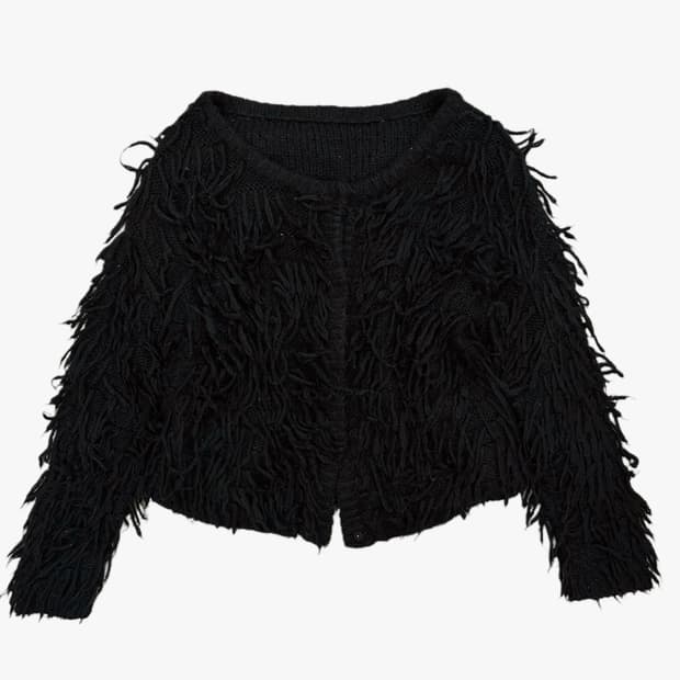 grunge shargy black cardigan