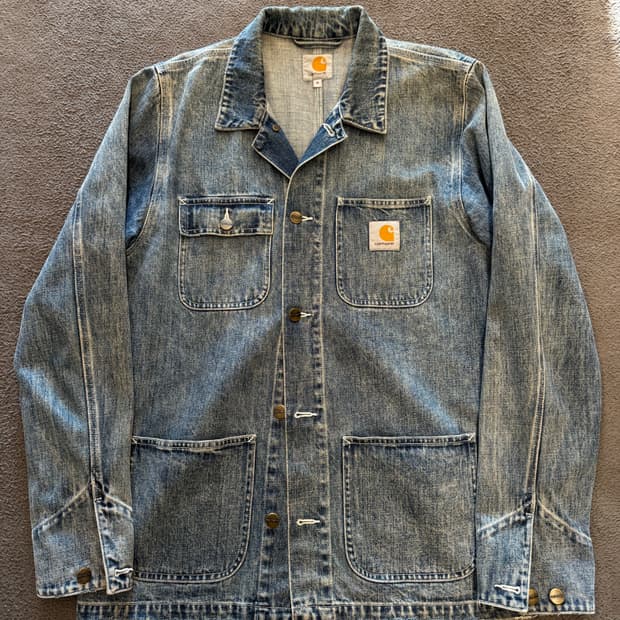 칼하트 데님 미시간 초어 자켓 처분 