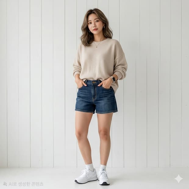 Lee 리 레이디 라이더스 데님 반바지 