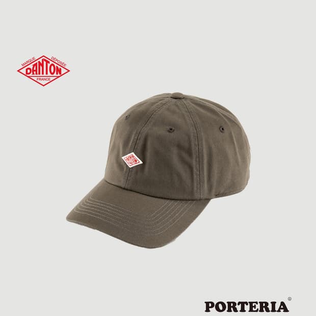 단톤 치노 클로스 6패널 캡 차콜 