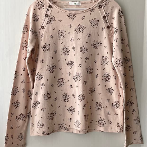 빈티지 꽃무늬 이너 티셔츠, 빈티지 원피스