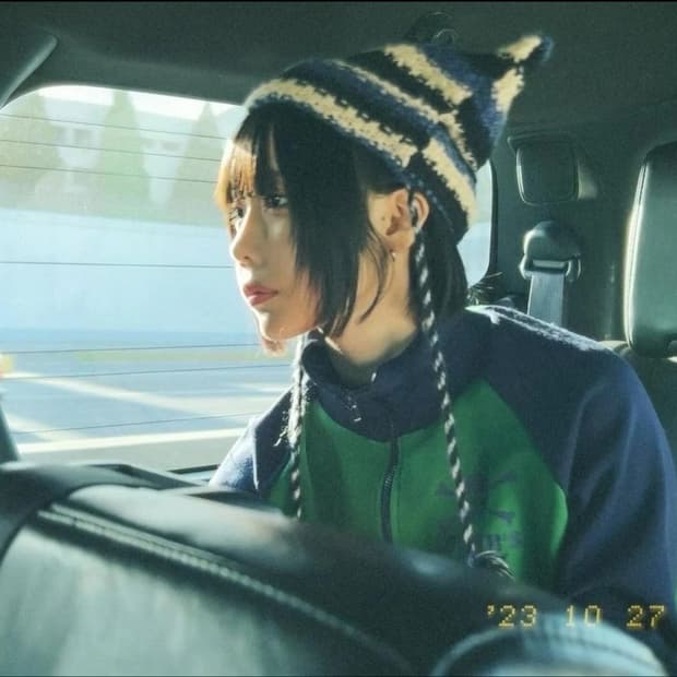 빈티지 서브컬쳐 아노깔 아노착용 폼폼 네코비니