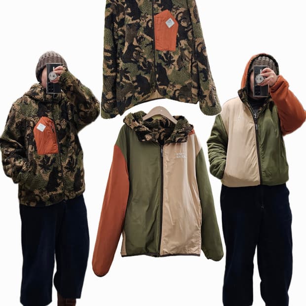 Kriff Mayer 동물의 왕국 리버시블 플리스