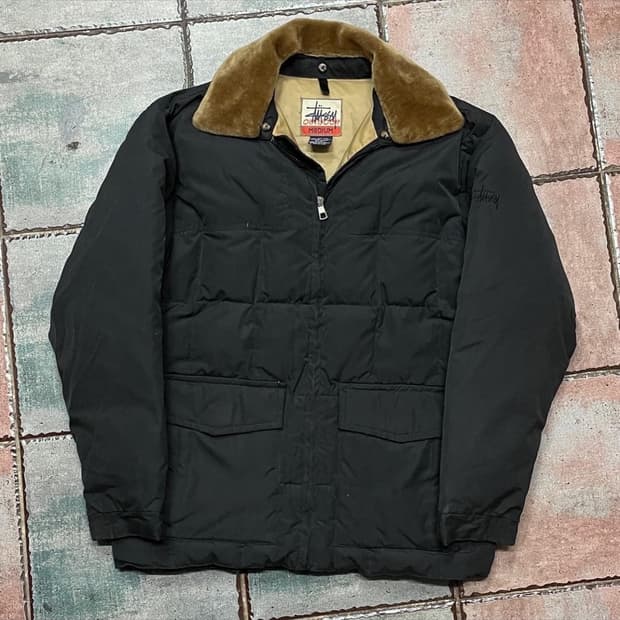 스투시 빈티지 패딩