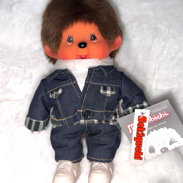 데님 몬치치 인형