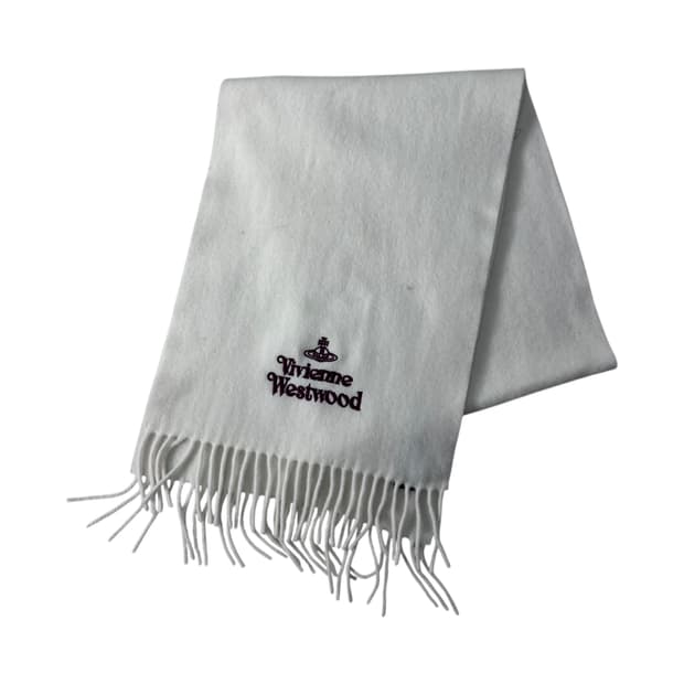 비비안 웨스트우드 자수 램스울 머플러