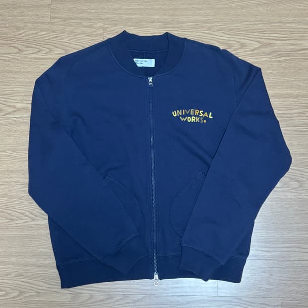 유니버셜웍스 코튼 ma-1 네이비 자켓 L